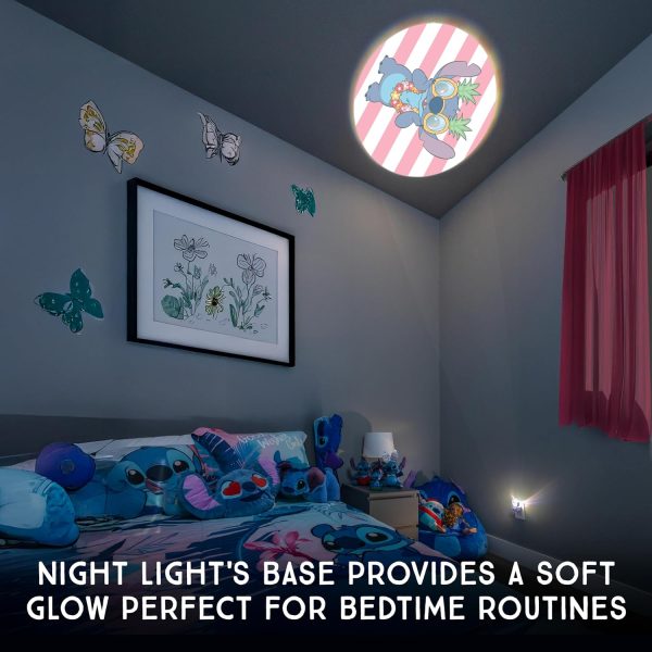 Disney Lilo Stitch Night Light Projector-5