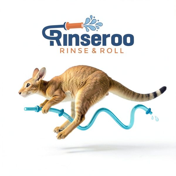 Rinseroo Pet Rinse Hose Dog Shower Spot Clean Muddy Paws-7