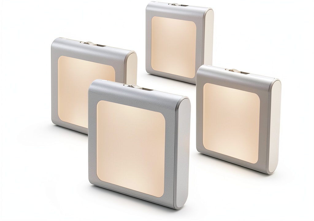 Adjustable night light with automatic illumination