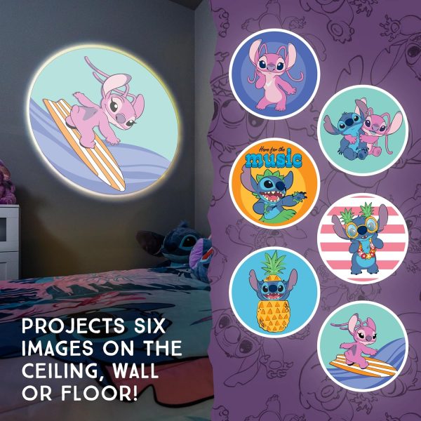 Disney Lilo Stitch Night Light Projector-1
