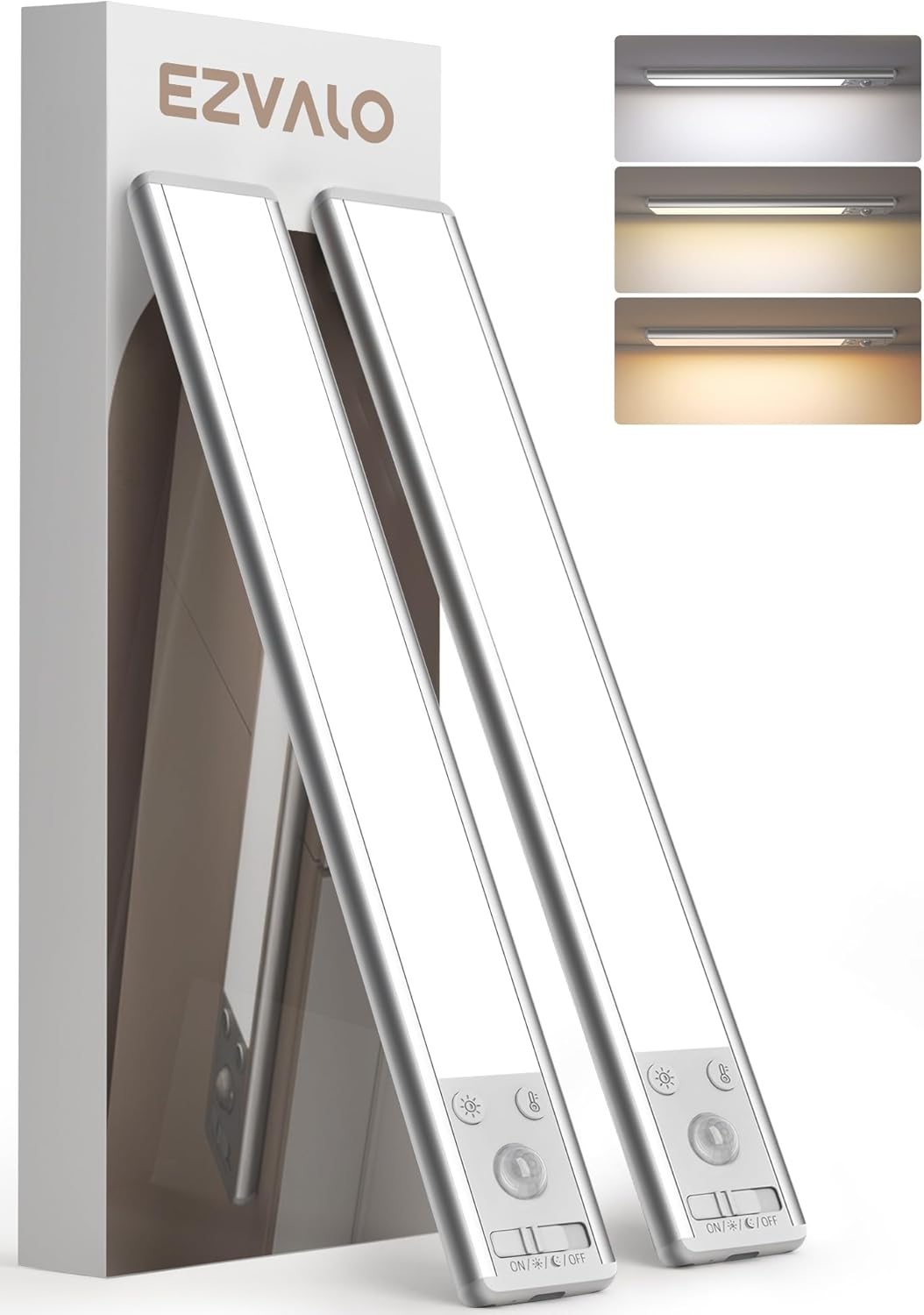 EZVALO Motion Sensor Lights in a kitchen