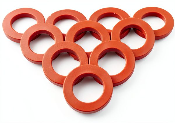 Hourleey Rubber Washers Garden Hose Parts Durable Red-3