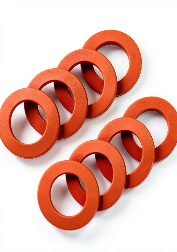 Rubber Hose Washers ZKZX Heavy Duty Garden Connectors Red-2