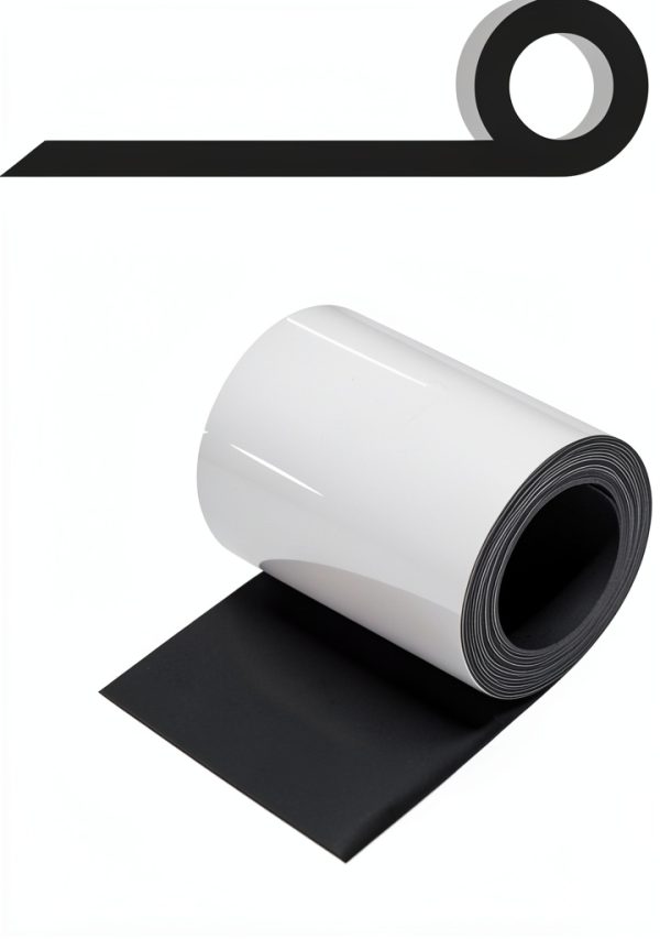 Dry Erase Magnetic Label Strips 3" x 25ft Yamsop Reusable Tape-3
