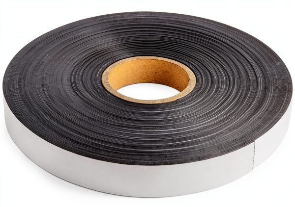 Bright Creations Magnet Tape Roll - 1 in x 100 ft - Strong Magnetic Strip Roll with Sticky Adhesive for Fridge & Whiteboard DIY & Crafts-8