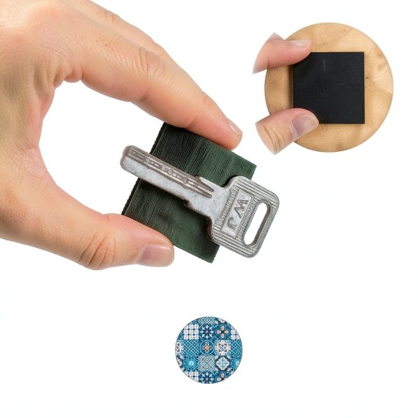 Thickend A + B Magnetic Tape with Adhesive Backing, (1"x1" x 36Pack) Square a b Magnet Paired to Use, Flexible Magnet Dots Sticky for Crafts 25mmx25mm (Thick 0.16"/ 4mm), (36Pack=18 Pairs)-4