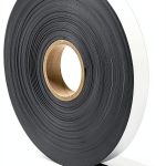 Bright Creations Magnet Tape Roll - 1 in x 100 ft - Strong Magnetic Strip Roll with Sticky Adhesive for Fridge & Whiteboard DIY & Crafts-0