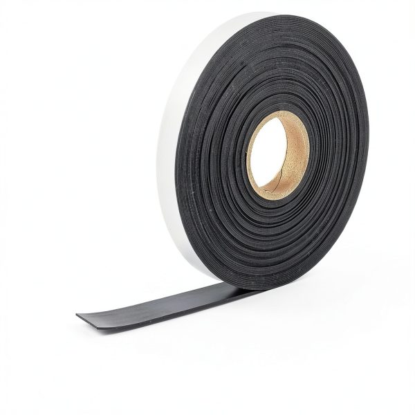 Bright Creations Magnet Tape Roll - 1 in x 100 ft - Strong Magnetic Strip Roll with Sticky Adhesive for Fridge & Whiteboard DIY & Crafts-4