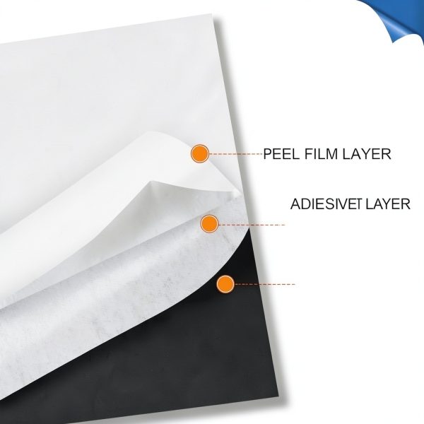 Magnetic Sheets 15 Pack Adhesive by REGUICORP 3.7" x 5.7" Flexible-2