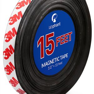 Magnetic Tape Roll 15ft by APPLAB with 3M Adhesive Backing for-0