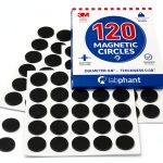Magnetic Dots 120pcs Round Magnets with 3M Adhesive Backing - APPLAB-0