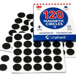 Magnetic Dots 120pcs Round Magnets with 3M Adhesive Backing - APPLAB-0
