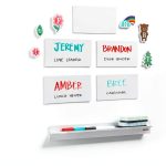 Magnetic Tape Bright Creations 4-inch by 15-foot Dry Erase Reusable-0