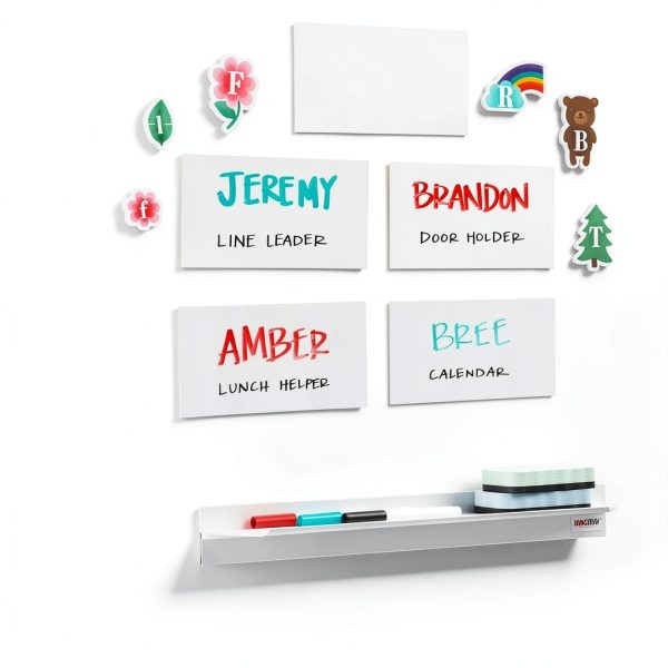 Magnetic Tape Bright Creations 4-inch by 15-foot Dry Erase Reusable-0